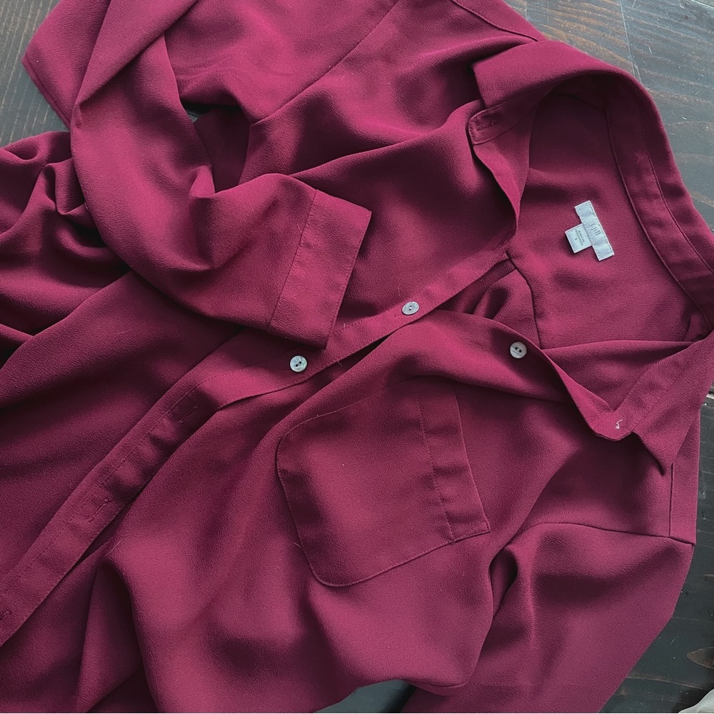 J.Jill Blouse Button Up Blouse